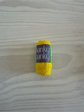 Hanky Panky Bright Yellow Lace Thong - Signature Band